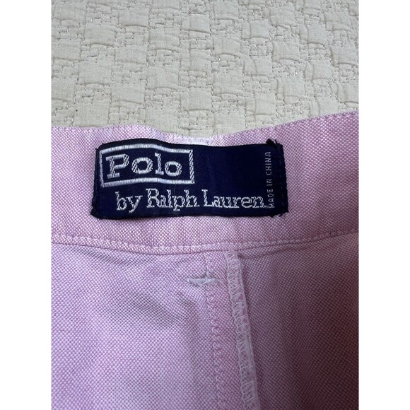 Polo Ralph Lauren Chino Shorts Preppy 6" Inseam‎ | Pink | Mens Size 24 - Picture 4 of 10